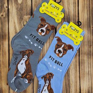 Unisex Canine Foozys Socks - Pitbull